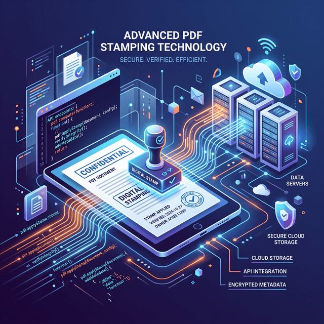 PDF Stamping Technology: WebAssembly & Modern Architecture