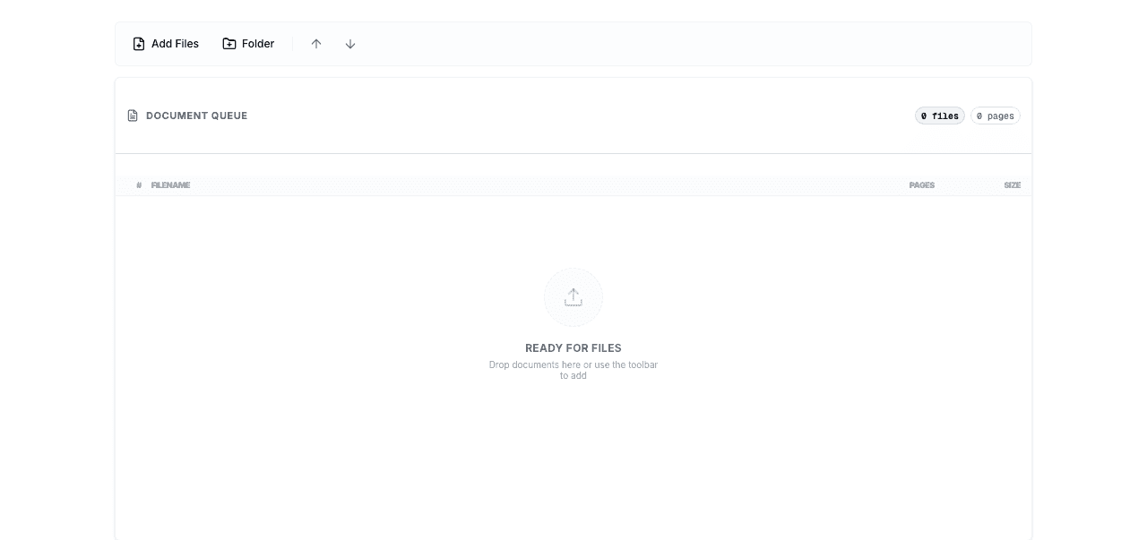 BatesFast Upload Area
